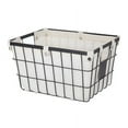 Better Homes & Gardens Small Wire Storage Basket with Chalkboard, 2