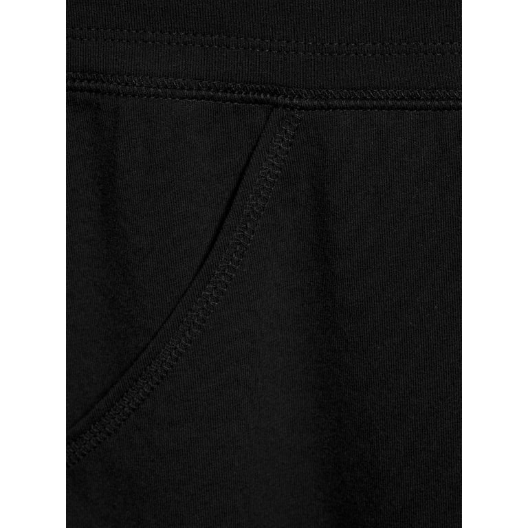 ATHLETIC WORKS Women's Black Core Knit Activewear Pants, NO