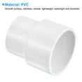 thumbnail image 4 of Uxcell ID Reducer Pipe Fitting Straight Adapter Connector, White 50mm to 40mm 5, 4 of 6