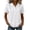 White(Women Tops), variant on GUACER Women's Embroidered Polo Shirt, Short Sleeve Linen-Blend Collared Top Pintuck Casual Golf & Work Blouse