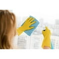 thumbnail image 2 of SteadMax 10 Pack Yellow Cleaning Latex Dish Gloves, Individually Packed, Extra Large Size (10 Pairs), 2 of 5