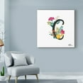 thumbnail image 3 of Trademark Fine Art 'Romantic Luxe Monogram C Black' Canvas Art by Janelle Penner, 3 of 3