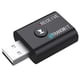 thumbnail image 1 of Bluetooth adapter transmitter receiver for wireless music 3.5 mm AUX black, 1 of 5