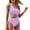 Purple, variant on ANINEO Women Mesh Monokini Swimwear Push Up Padded Bikini Training Athletic Sport Shirred Tank Swimsuit Vintage Bathing Suits Comfort Hawaii Summer Tropical Brazilian Beachwear