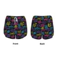 thumbnail image 6 of Goofa Graffiti Art Printed Women 2 in 1 Running Shorts,Quick Dry Athletic Workout Shorts,High Waisted Athletic Shorts with Liner Pockets-Medium, 6 of 9