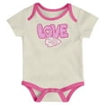 thumbnail image 2 of Girls Newborn & Infant White Kansas City Chiefs All The Love 2 Piece Bodysuit and Pants Set, 2 of 4