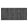 thumbnail image 3 of DUOSONG Wall Cabinet 19"H, Two Doors, Two Internal Shelves, White/Smoked Oak Multicolor Particle Board Furniture Primary Living Space Cabinets, 3 of 11