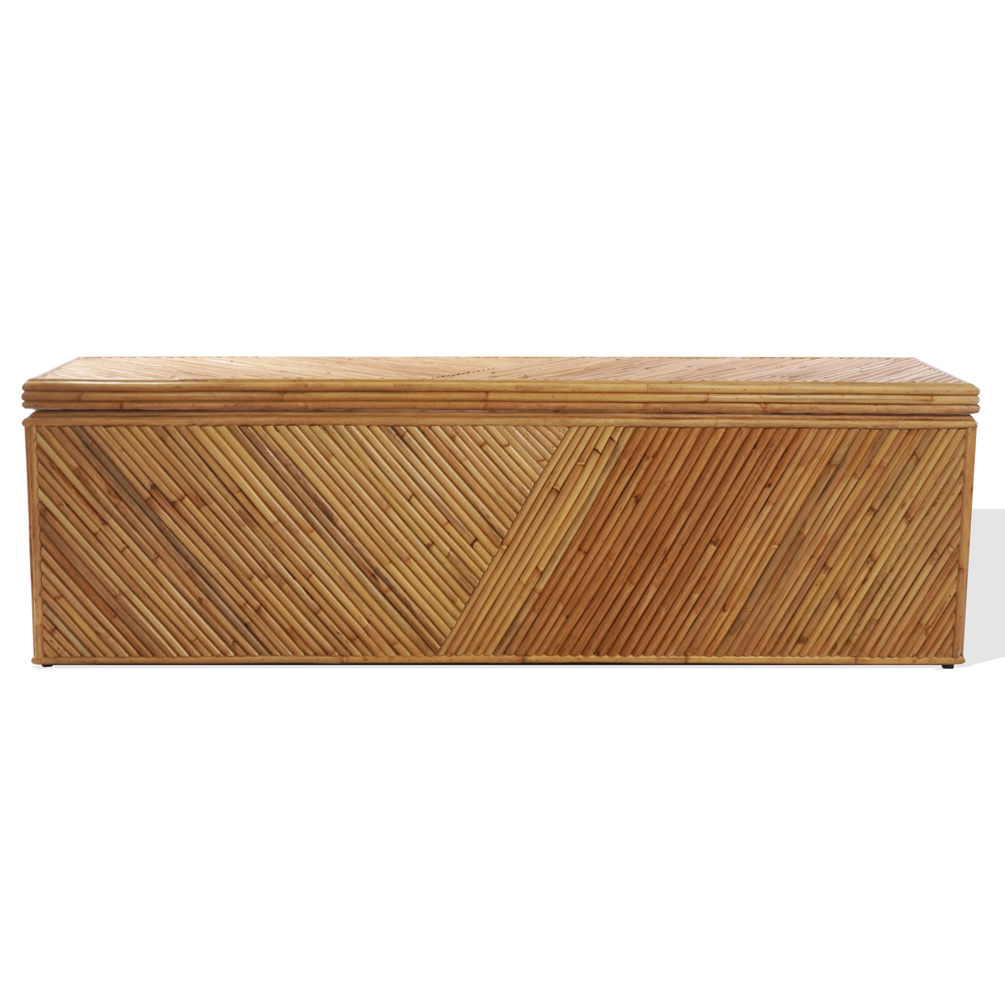 Safavieh Couture Zoeigh Rattan Trunk, Natural