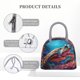 thumbnail image 4 of Disketp Colorful Ocean Sea Turtle Bolsa Térmica para Almuerzo, Lonchera con Abertura Amplia y Gran Capacidad, Organizador Reutilizable para Mujeres, Hombres y Adultos, 4 of 6