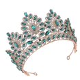thumbnail image 4 of Here's a refined and compelling product description for your **Baroque Style Bridal Crown**:\n\n \n\n**1pc Baroque Style Bridal Crown – Luxurious, 4 of 5