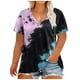 thumbnail image 1 of Fiudx Camisetas para Mujer Blusa de Manga Corta con Cuello Redondo y Estampado Cómodo Informal para Mujer a La Moda, 1 of 4