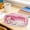 Pink, variant on Roiihwy Cute Pencil Case Pouch, Semi Transparent Pencil Bag with Double Zipper and Handle, Waterproof Pen Pencil Box Holder for Office Supplies(Pink)