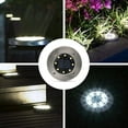 thumbnail image 2 of Qishi Upgraded Led Buried lamps for Garden Lawn Yard Stainless & Plastic Bright White, 2 of 9