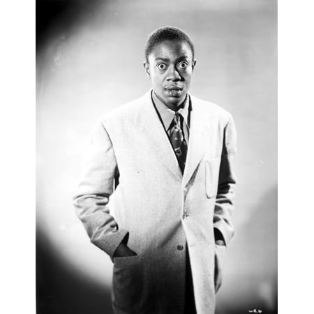 Willie Best Posed in White Suit Photo Print (Best Pose For Photography)
