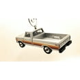 thumbnail image 2 of 1977 for Ford F-150 Pickup Truck Christmas Ornament 1:64 Silver with Colors, 2 of 3