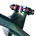 thumbnail image 3 of Colorful Seat Post Clamp, 31.8mm or 34.9mm Components Tube Gear Clip Accessory for Folding Bike BMX Cycling Repair, 3 of 8