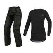 Oneal Womens Element Classic Black Motocross Dirt bike Offroad MX Jersey Pants Combo Package Riding Gear Set Jersey
