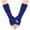 Blue, variant on XMMSWDLA Long Fingerless Gloves For Women Knit Arm Warmers Thumb Hole Stretchy Gloves Cold Weather Gloves Motorcycle Gloves For Women Red
