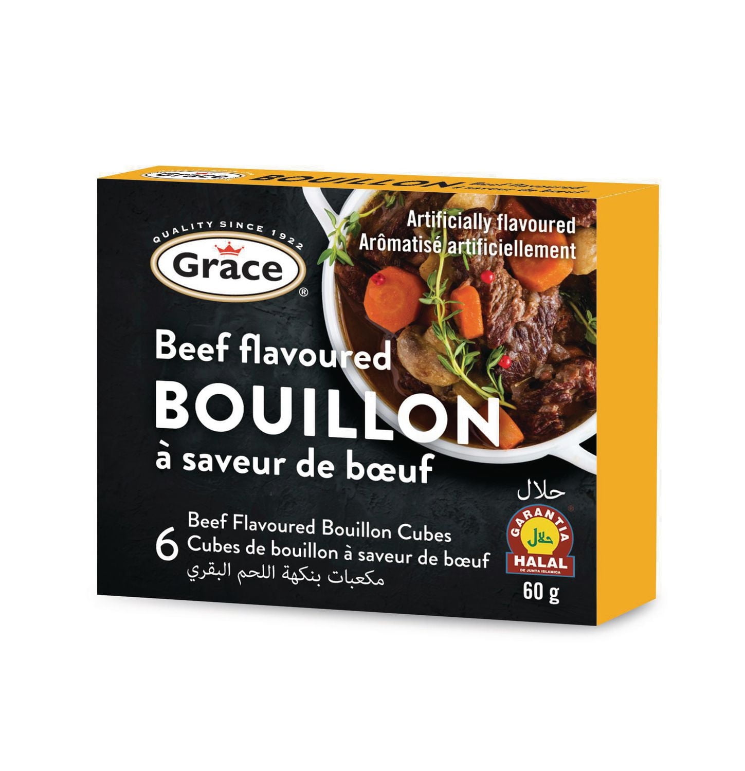Cube Bouillon de Beouf, 10 g boîte Cube Bouillon de Beouf, 10 g Boîte