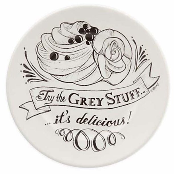 Disney Parks Be Our Guest Try The Grey Stuff Dessert Plate New Walmart Com Walmart Com Disney Parks Be Our Guest Try The Grey Stuff Dessert Plate New Walmart Com Walmart Com