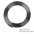 thumbnail image 2 of CNKOO Door Trim Protector Black Edging Car Edge Transparent Silver, 2 of 7
