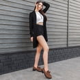 thumbnail image 6 of Ecetana Womens Loafers Shoes Platform Chunky Penny Loafer Comfortable Slip On Work Business Casual Dress Shoes, 6 of 6
