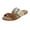 3Brown, variant on Women's Sequin Glitter Sandals Fashion Metallic Sparkly Strappy Slip on Slides Shoes