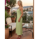 thumbnail image 4 of Vestido De Mujer Midi Casual Stretch Para Diario Y Salida, 4 of 5