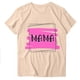 thumbnail image 1 of Blusas de Manga Corta para las Mujeres Divertido Impreso Cuello Redondo Tee, Vintage Humor Gráfico Blusas de Primavera para las Mujeres, 1 of 3