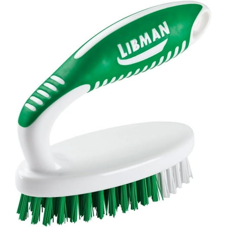 Libman 1.75 in. W Hard Bristle 4.5 in. Plastic/Rubber Handle Scrub Brush