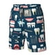 thumbnail image 4 of Fotbe Dental Trajes de Baño Estampados para Hombre, Shorts de Verano de Secado Rápido, Ropa de Playa, Bañadores-Large, 4 of 6