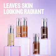 Revlon Illuminance Skin-Caring Liquid Foundation Makeup, Medium Coverage, 305 Medium Sand, 1 fl oz