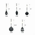 thumbnail image 5 of Stainless Steel Nylon Cooking Utensil Set 5 Piece Essential Kitchen Tools New, 5 of 5