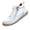 White_011, variant on Women's Side Zip Orthopedic Leather Trainers, Non Slip Lightweight Casual Walking Shoes for Dressy & Outdoor Wear White 12（EU-47）