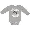 thumbnail image 3 of Inktastic Proof Mommy Cant Resist Doctor Dad Boys or Girls Long Sleeve Baby Bodysuit, 3 of 5