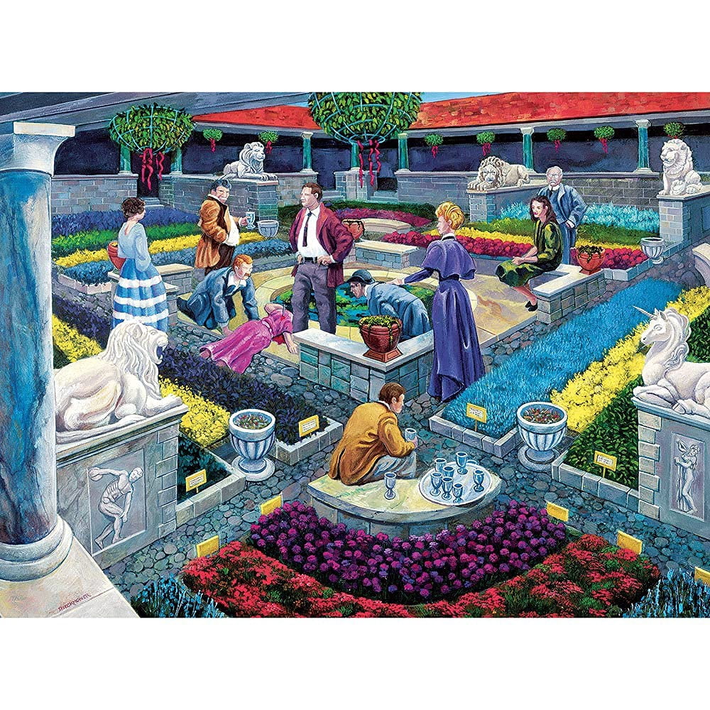 Bits and Pieces Set of 3 500 Piece Jigsaw Puzzles for Adults Mystery by Gene Dieckhoner 18" x 24"