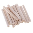 thumbnail image 1 of fastboy Lot de Bâtons Ronds en Balsa 8mm Non Finis pour Modélisation DIY Bois 80mm, 1 of 6