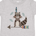thumbnail image 4 of Inktastic Raccoon Woodland Tribal Arrow Boys or Girls Toddler T-Shirt, 4 of 5