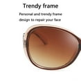 thumbnail image 6 of Retro Cateye Polarized Oversized Sunglasses Womens Vintage Square Designer Sunnies,Style:Style 3;, 6 of 8