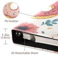 thumbnail image 3 of FORMRS 3 Ring Photo Album 4"x6" Self Adhesive Large Capacity PU Leather Cover, Pink Donut, 3 of 8