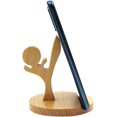 thumbnail image 1 of soporte de escritorio de madera para teléfono móvil de dibujos animados para teléfono inteligente para todos JAMW Sencillez, 1 of 5