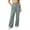 Gray, variant on CQONEPT Women's Wide Leg Pant High Waisted Business Casual Dress Pants High Waisted Pleated Fall Pants with Pocket