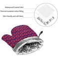 thumbnail image 5 of Fishman Donuts Oven Mitts and Pot Holders Sets,Heat Resistant Non Slip Kitchen Gloves Hot Pads with Inner Cotton Layer for Cooking BBQ Baking Grilling, 5 of 6