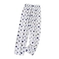 thumbnail image 1 of Mens Pajama Pants Thin Comfortable Pattern Home Long Air Conditioned Pajama Pants for Men, 1 of 6