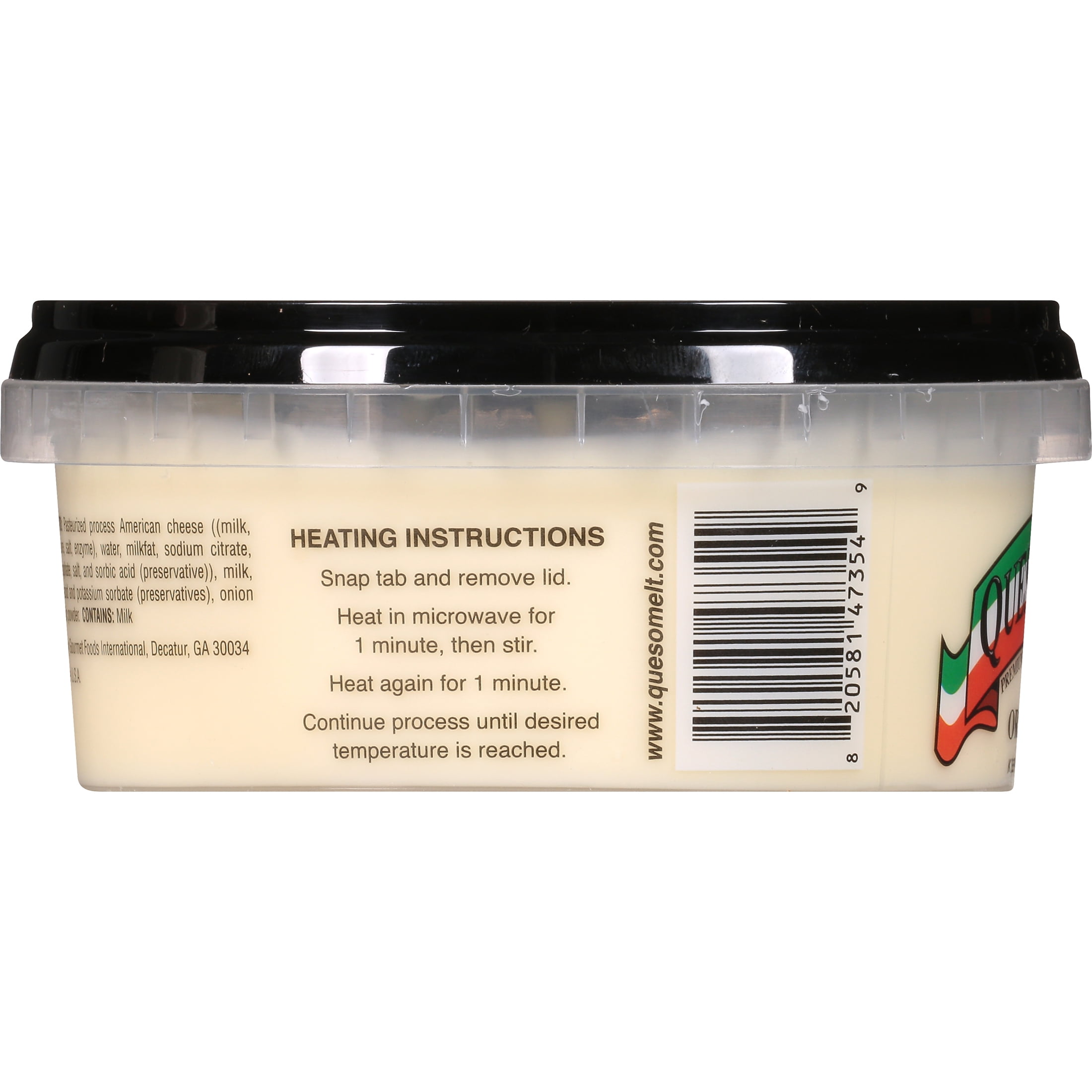Queso-Melt Original Restaurant Style Melting Cheese, 10 oz, 1 Count