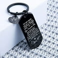 thumbnail image 4 of TO MY MAN Stainless Steel Keychain For Husband Boyfriend Groom Fiance Engraved Anniversary Present, 4 of 5