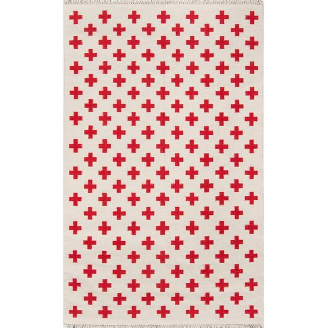 Novogratz TOPANTOP-1IVY2030 Tapis Rectangle Tissé à la Main 2 x 3 Pi - Ivoire