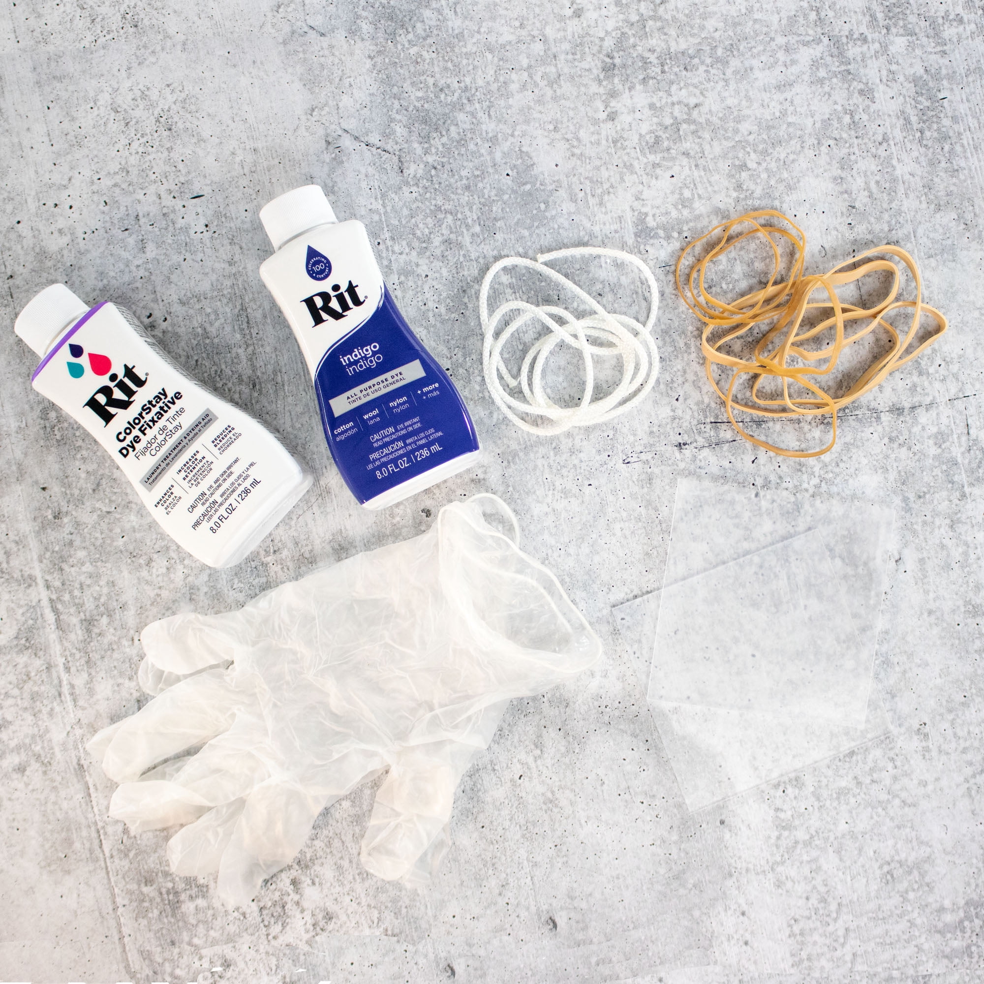 Craft County Rit Tie Dye Kit – 8.0 FL. OZ. – Indigo All-Purpose Dye