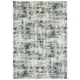 thumbnail image 4 of Alora Decor Glamour 5'3"x7'6" Ivory / Teal/Ivory / Teal Power-Loomed Area Rug, 4 of 5