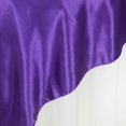 thumbnail image 4 of BalsaCircle 90" x 90" Purple Square Satin Table Overlays Wedding Party Tablecloth Catering, 4 of 8